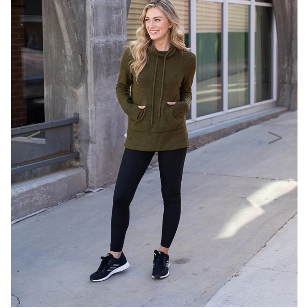 Grace & Lace Bambu Olive Hoodie 🫒